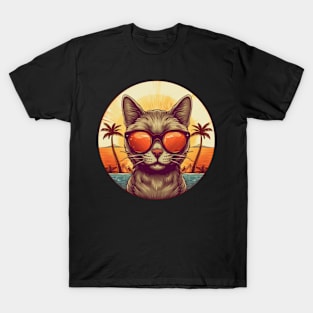 Retro Cat T-Shirt